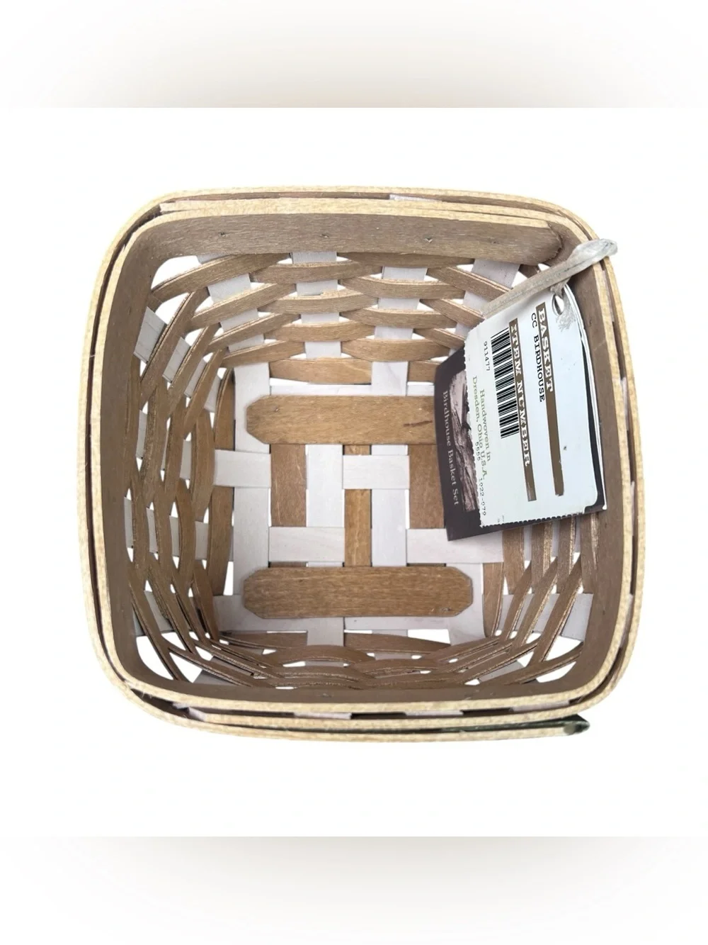 Longaberger NIB 2009 Collectors Club Birdhouse Basket Set w/Lid, protector, box
